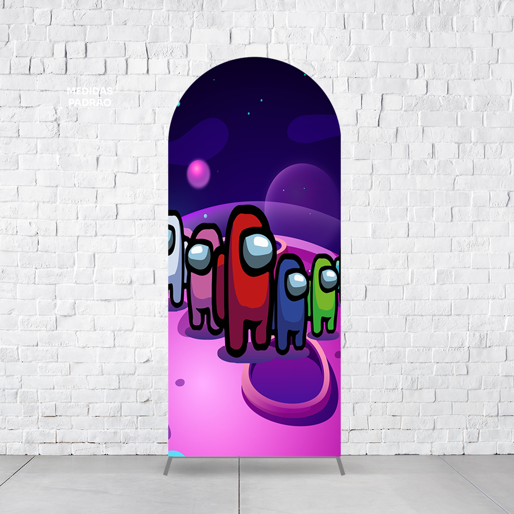Painel Arco Romano Among Us - Imagem 2