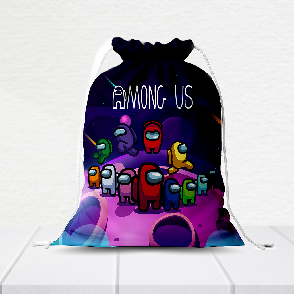 Sacolinha Personalizada Among Us 20Cm X 15Cm