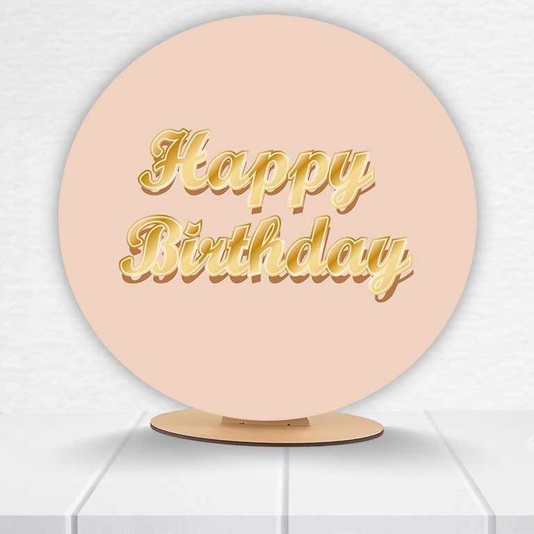 Painel Redondo Aniversário 50x50 - Imagem 14