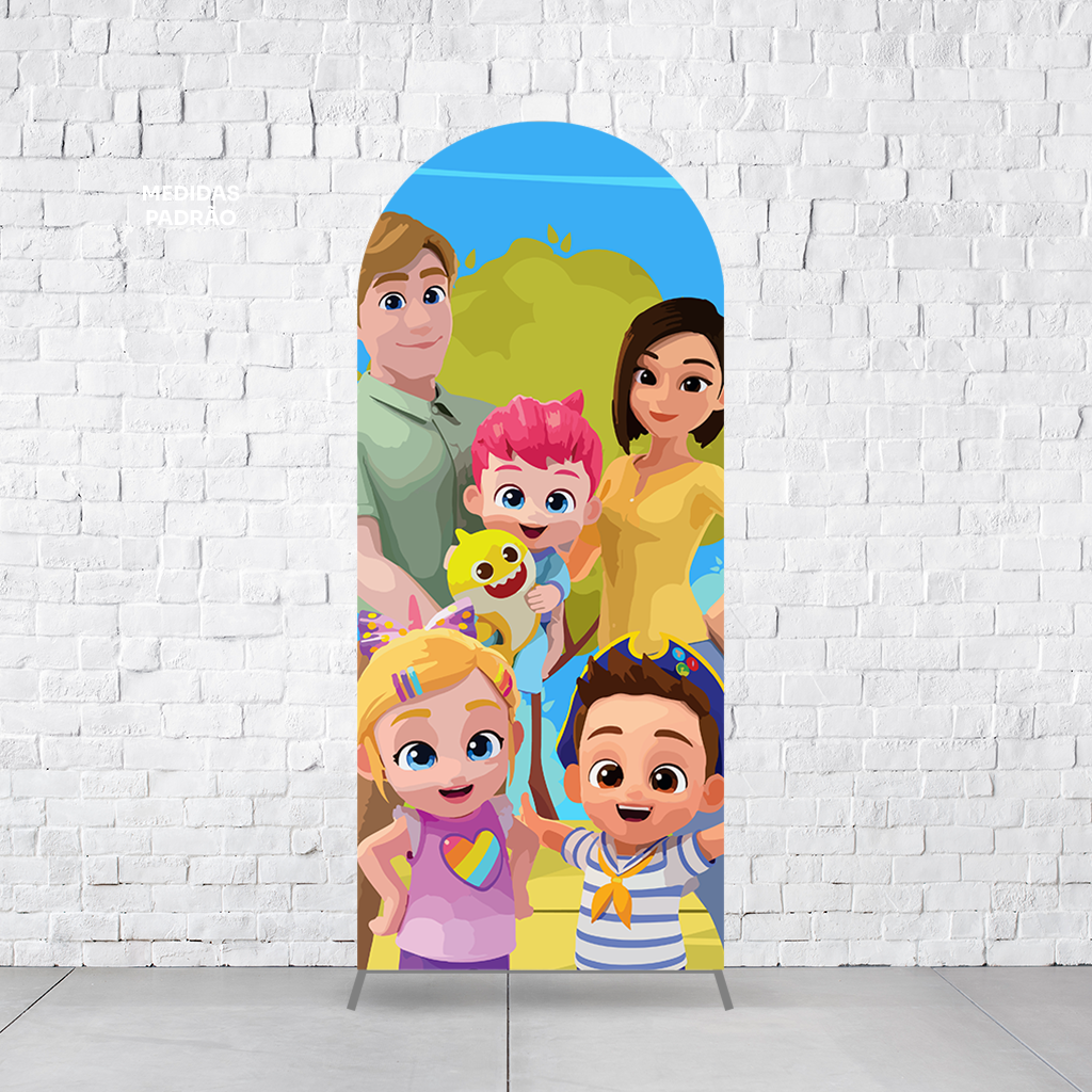 Painel Arco Romano BebeFinn - Imagem 2