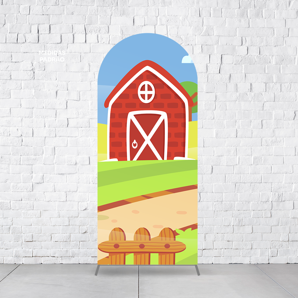Painel Arco Romano Fazendinha - Imagem 3