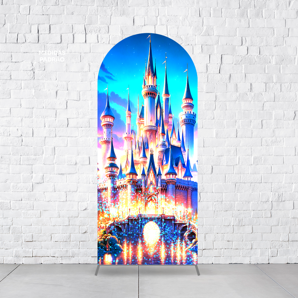Painel Arco Romano Cinderela - Imagem 2