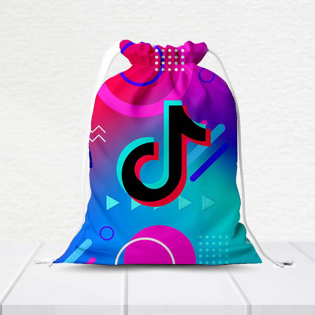 Sacolinha Personalizada TikTok 20Cm X 15Cm