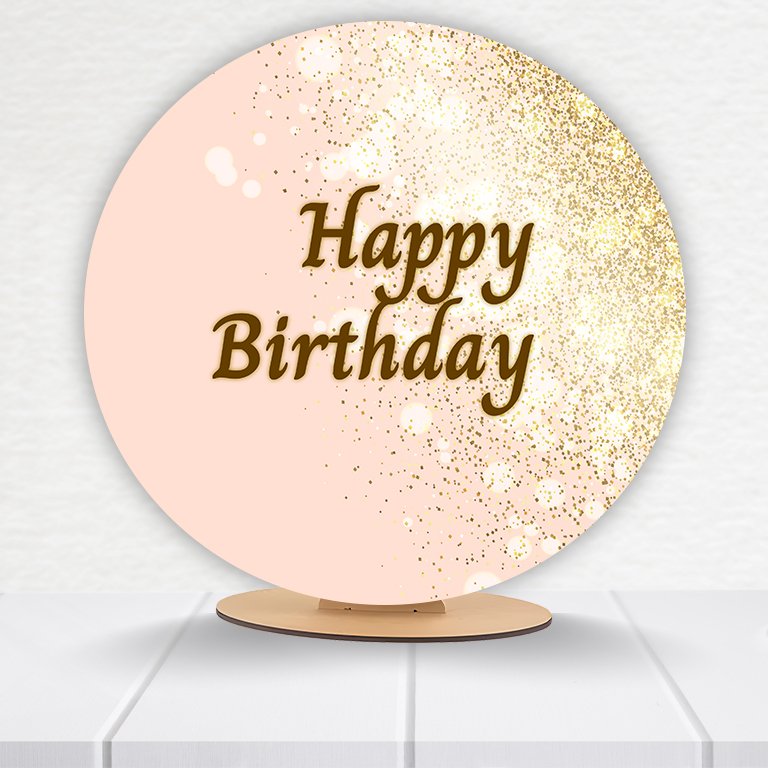 Painel Redondo Aniversário 50x50cm - Imagem 16