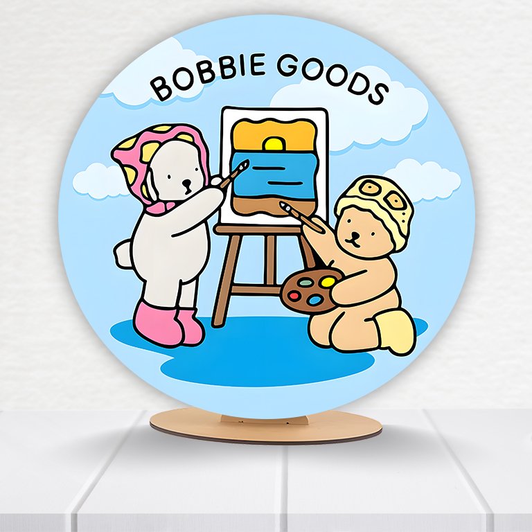 Painel Redondo Bobbie Goods 50x50cm - Imagem 2