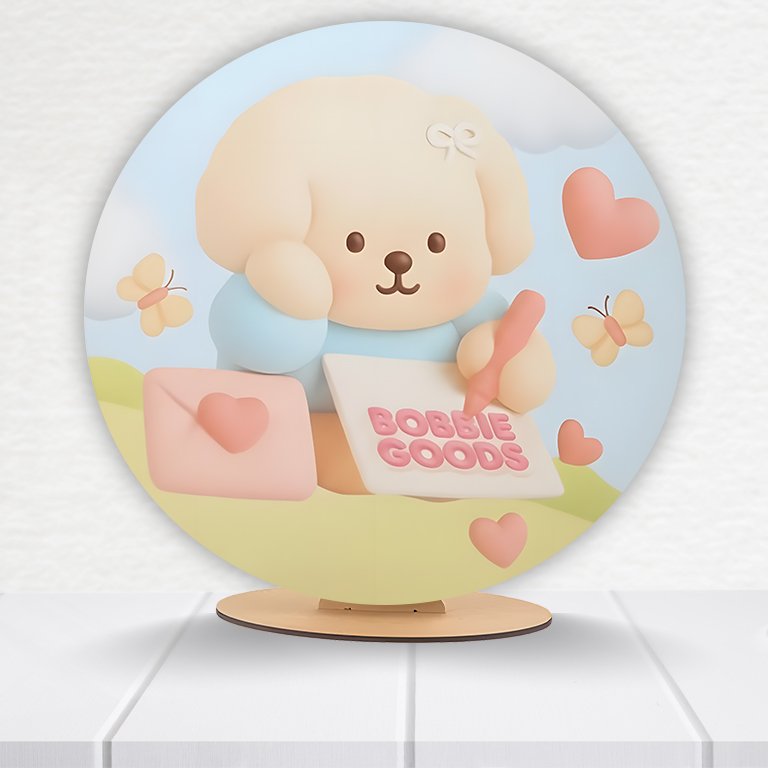 Painel Redondo Bobbie Goods 50x50cm - Imagem 16