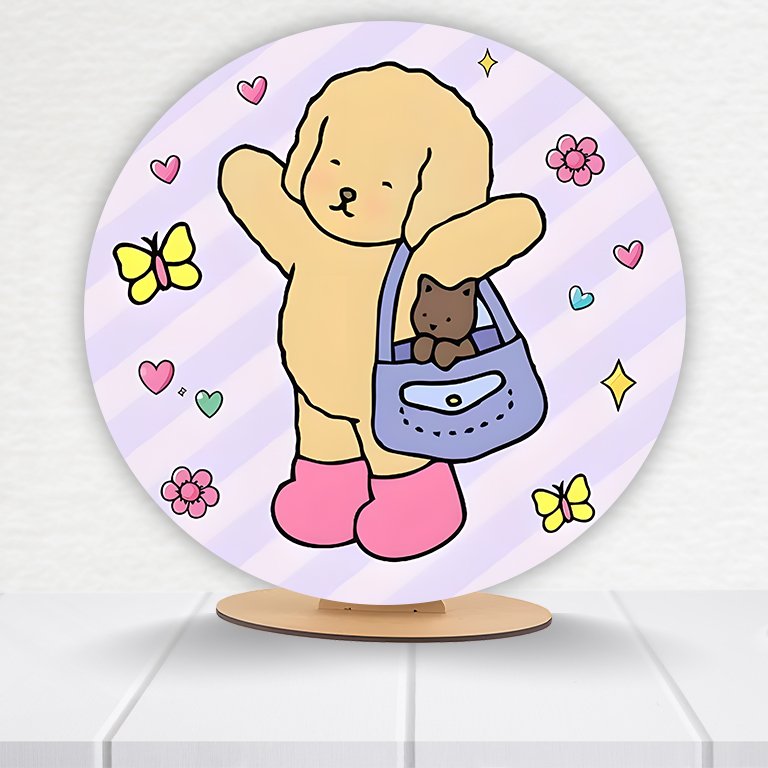 Painel Redondo Bobbie Goods 50x50cm - Imagem 15