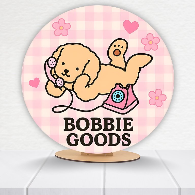 Painel Redondo Bobbie Goods 50x50cm - Imagem 6