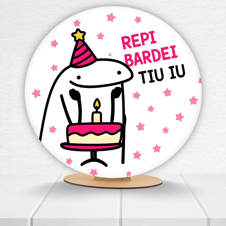 Painel Redondo Flork 50x50cm - Imagem 11