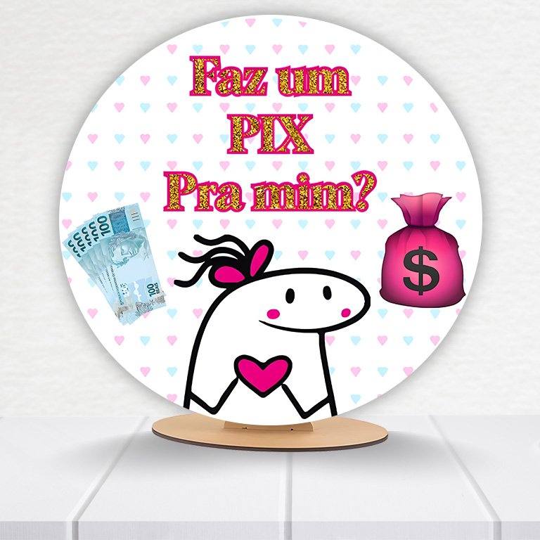 Painel Redondo Flork 50x50cm - Imagem 15