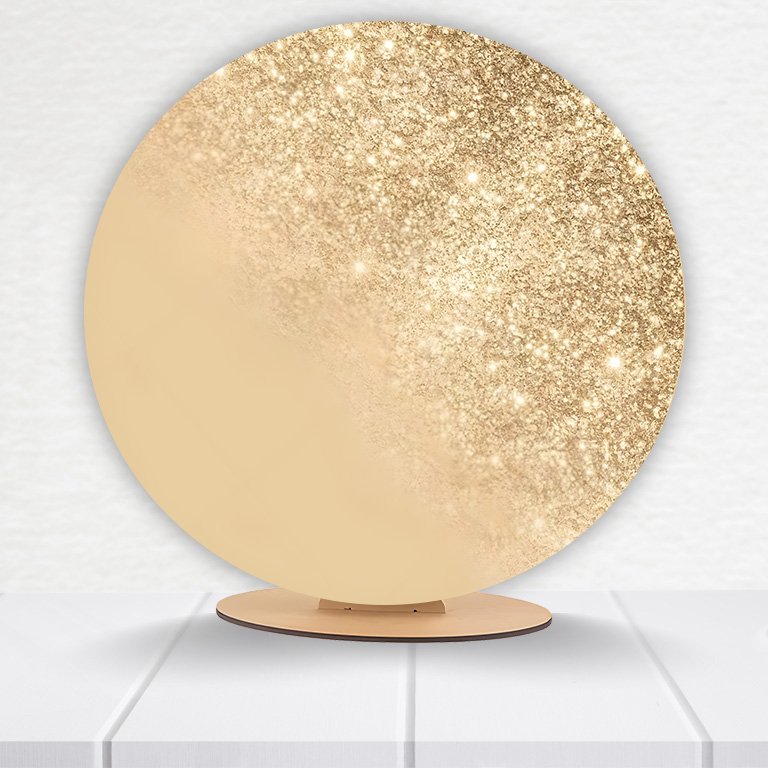 Painel Redondo Glitter 50x50cm - Imagem 11