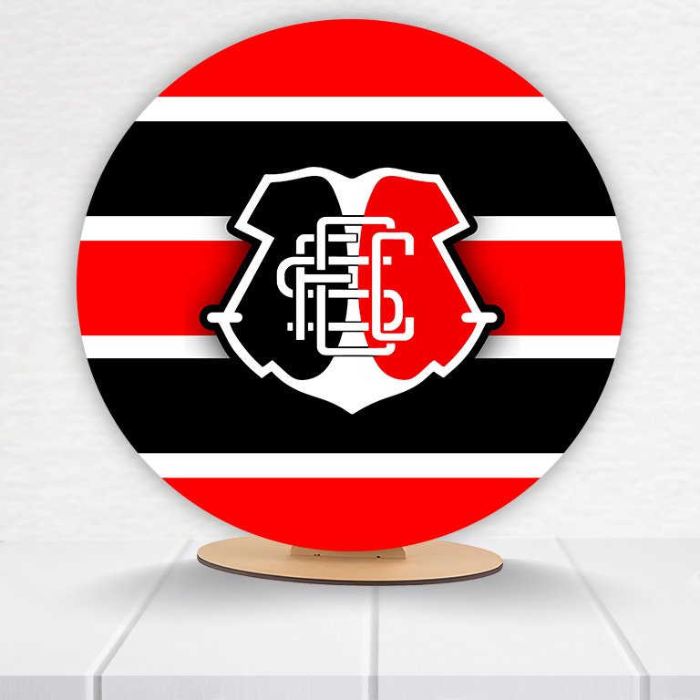 Painel Redondo Santa Cruz 50x50cm - Imagem 3