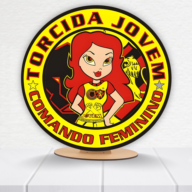 Painel Redondo Sport 50x50cm - Imagem 5