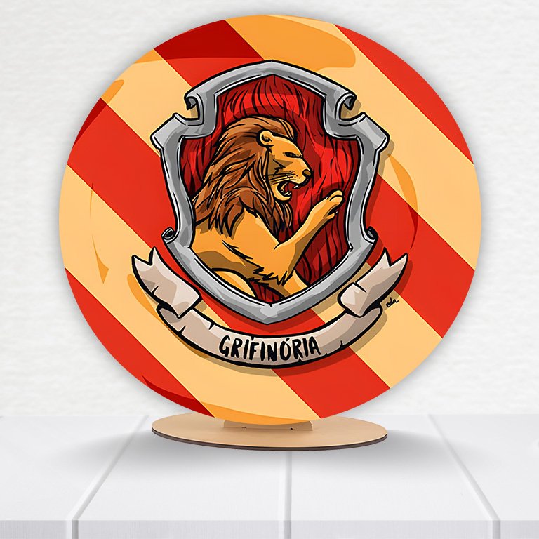 Painel Redondo Harry Potter 50x50cm  PAINEL053 - Imagem 14