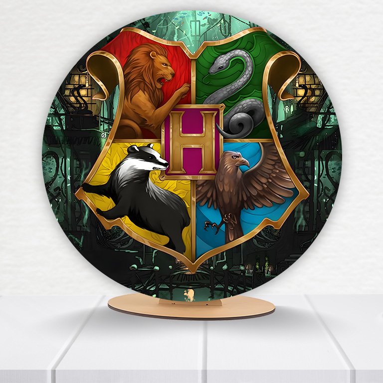Painel Redondo Harry Potter 50x50cm  PAINEL053 - Imagem 9
