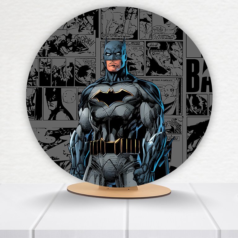 Painel Redondo Batman 50x50cm  PAINEL169 - Imagem 17