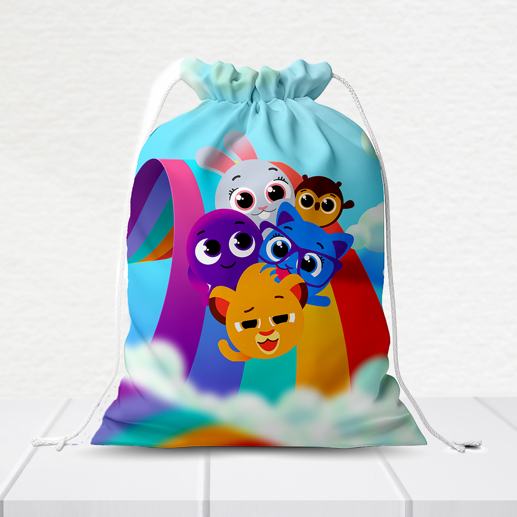 Sacolinha Personalizada Alice No País Das Bolofofos 20Cm X 15Cm  SACOLI637 - Imagem 2