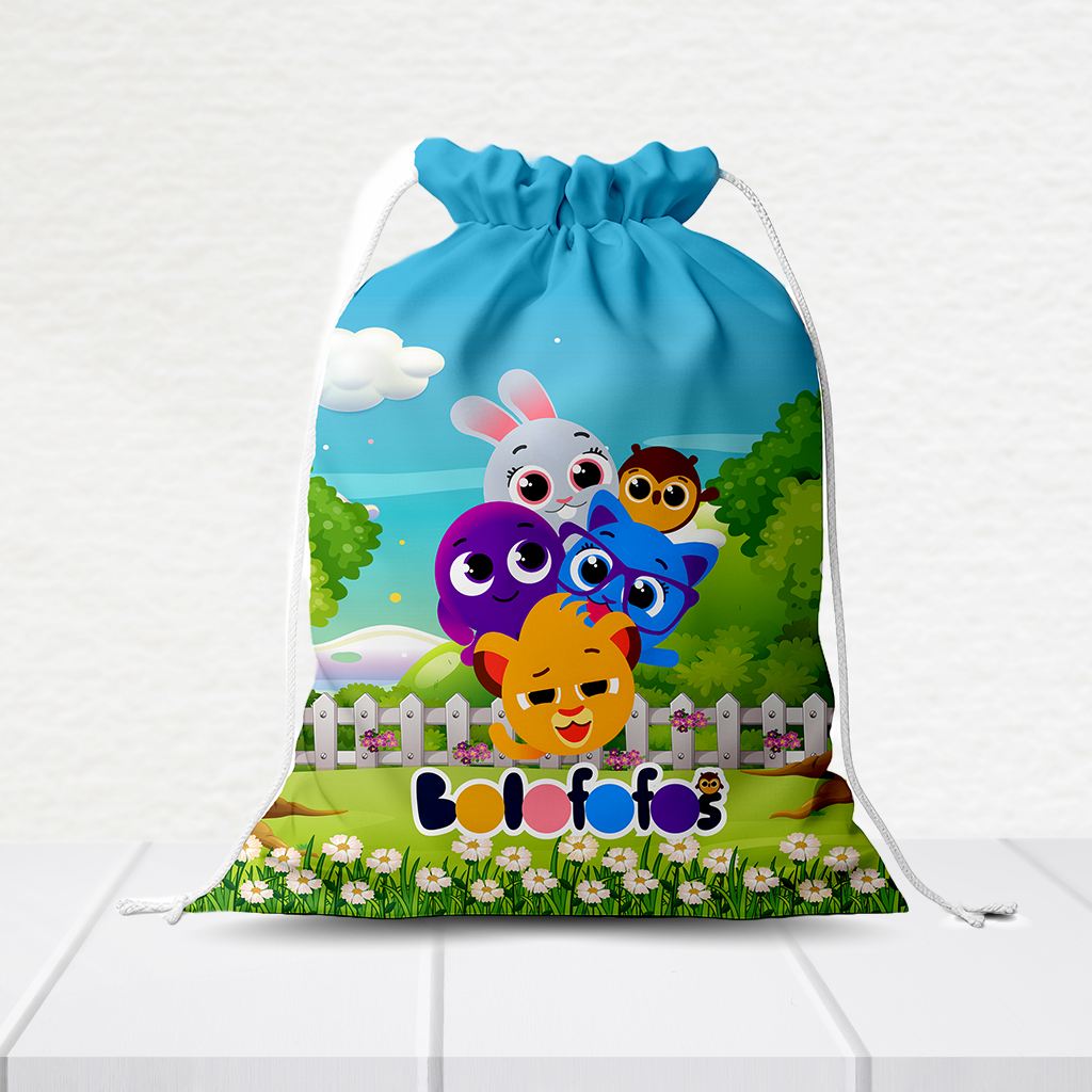 Sacolinha Personalizada Bolofofos 20Cm X 15Cm  SACOLI868