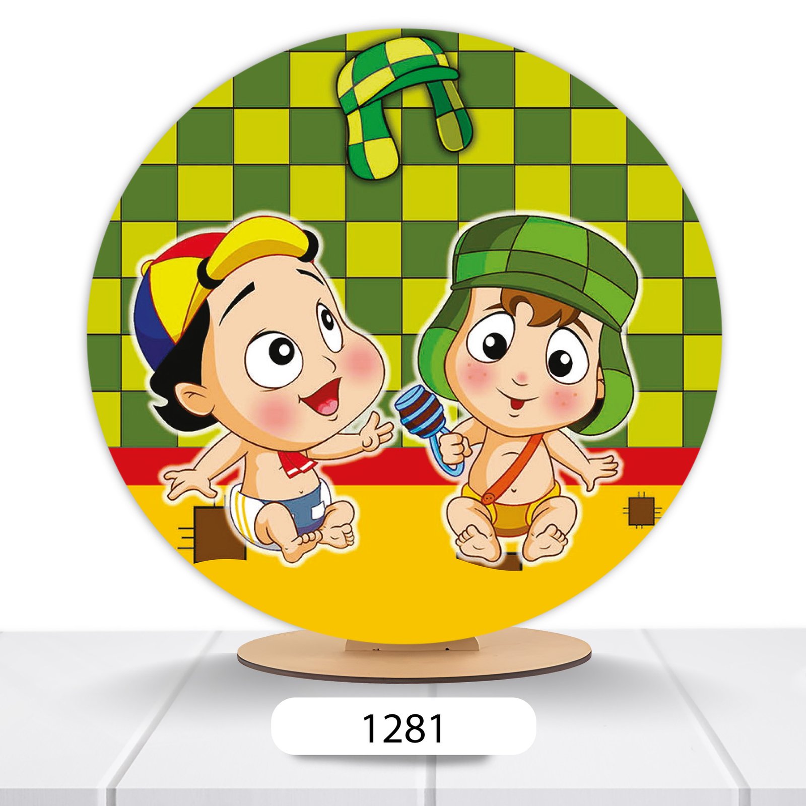 Painel Redondo Chavez 50x50cm - Imagem 7