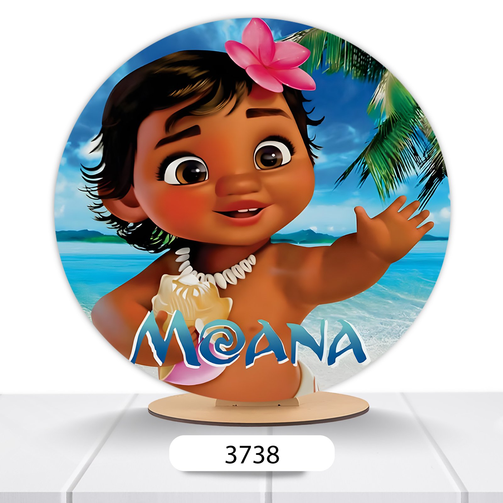 Painel Redondo Moana 50x50cm - Imagem 15